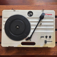 Vestax handy trax USB White Portable Turntable Record Player Tested Japan Rare