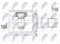 Original Nty Gelenksatz Antriebswelle NPW-BM-092 FüR Mini