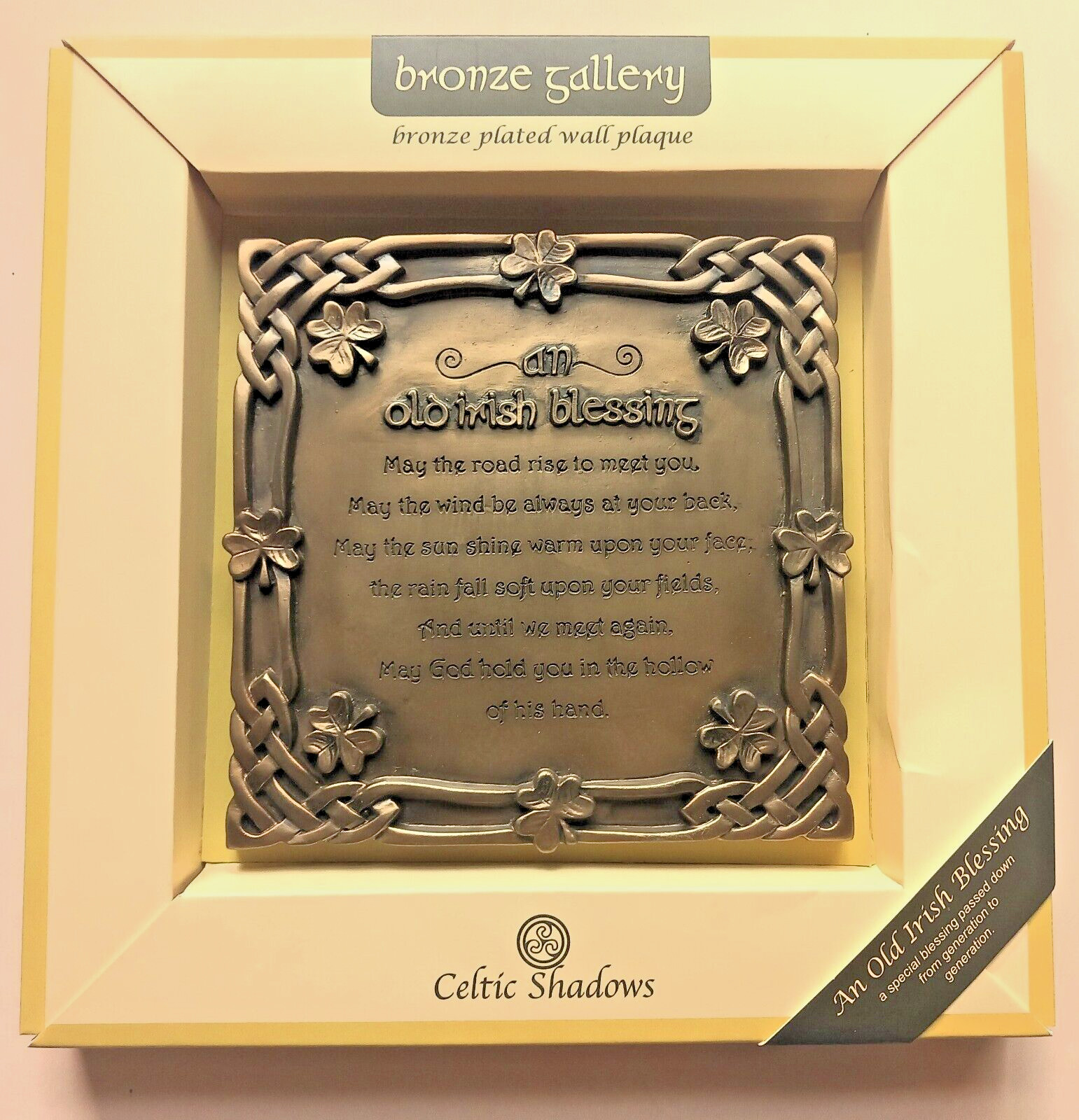 alter Irischer Segen Celtic shadows Bronze gallery An Old Irish Blessing