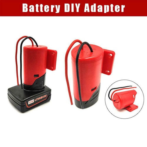 Batterieadapter Für Milwaukee 12V M12 Dock Stromanschluss 12 Gauge Roboter TD - Bild 2 von 7
