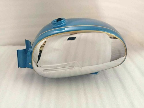Tank for Zundapp Sport Combinette 515 KS 50 Sport 517 C50 Blue chrome Tank @LS - Foto 2 di 9