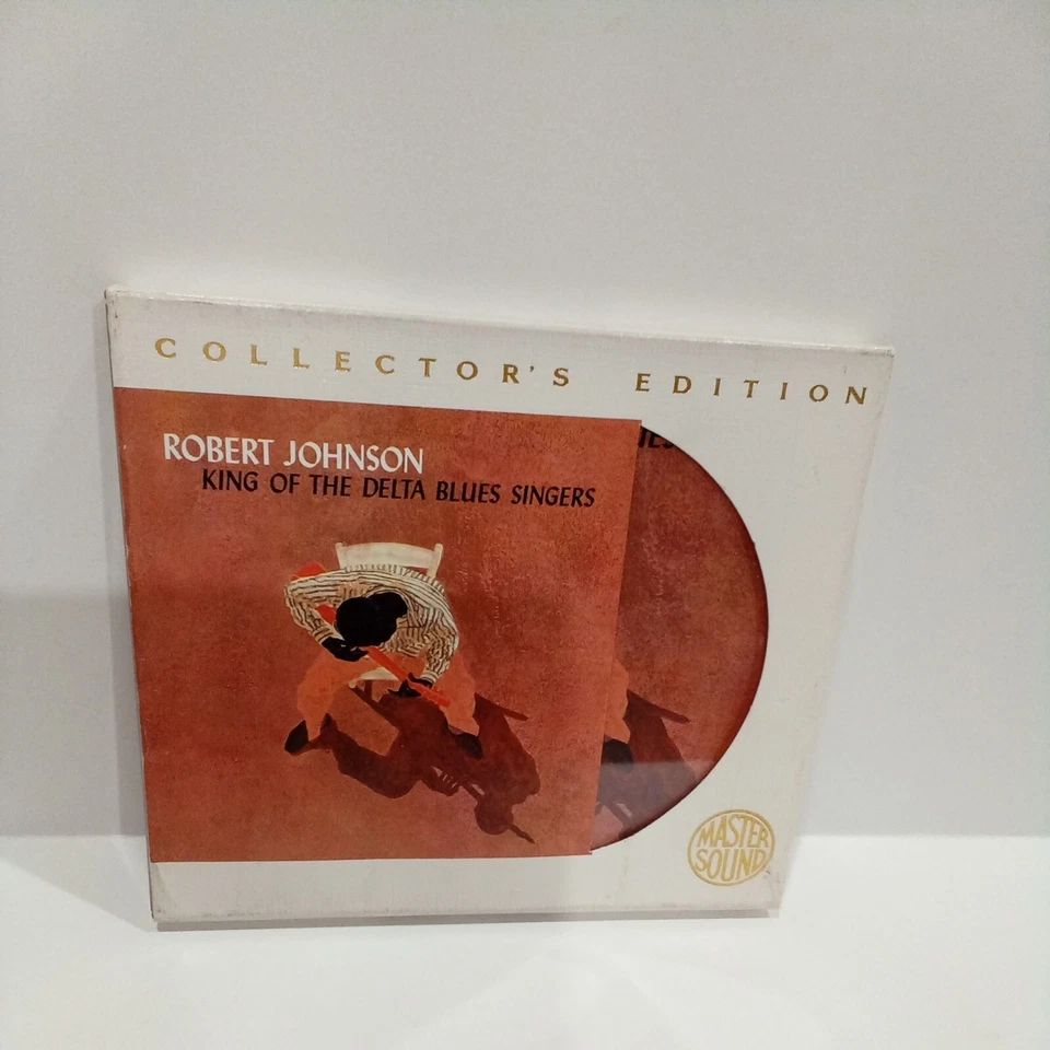 ROBERT JOHNSON KING OF THE DELTA BLUES SINGERS 24 KARAT GOLD PLATED CD RARE OOP - Image 2 of 4