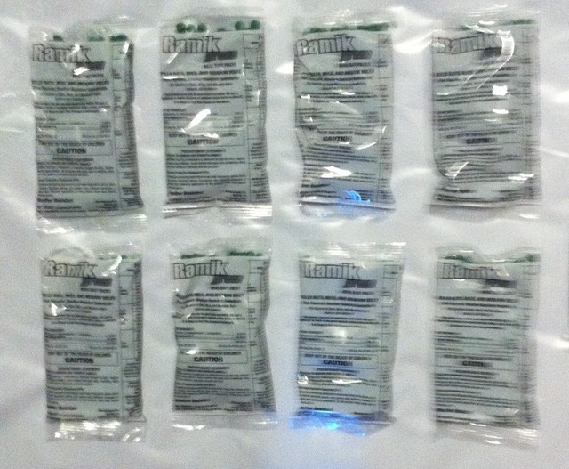 Ramik green pellet bait pks(8) kill rats mice voles vole poison kill