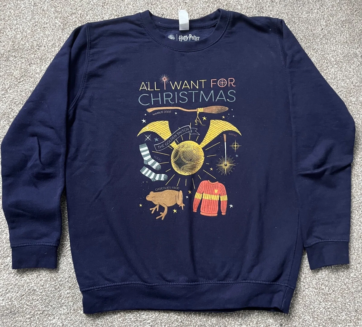 Childrens harry potter christmas hotsell jumper