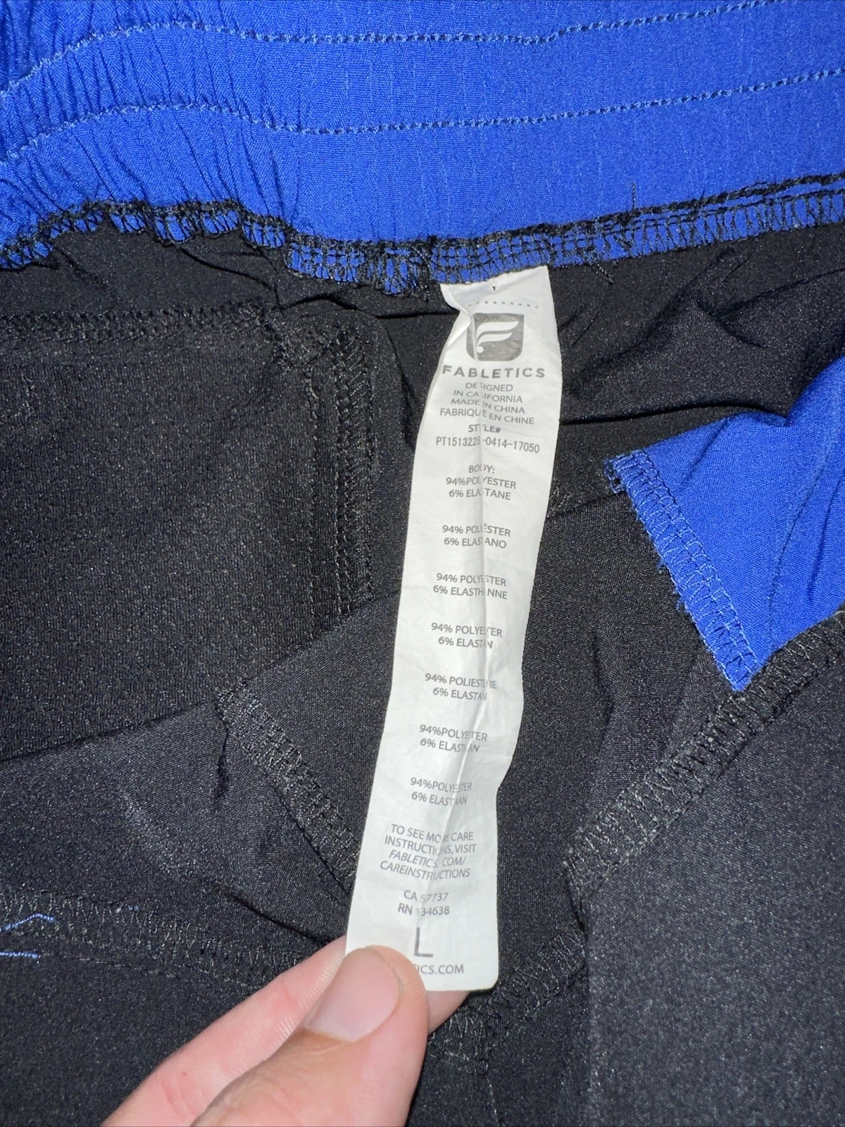fabletics athletic zipper joggers sweatpants