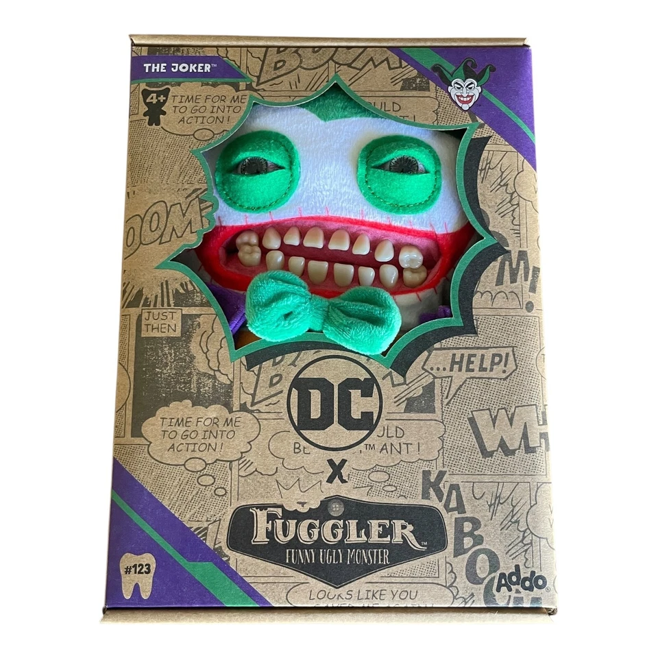 Fuggler x DC The Joker Plush - New/Genuine/DC Comics/Batman/Villain/Limited 🐙 - image 3 of 4