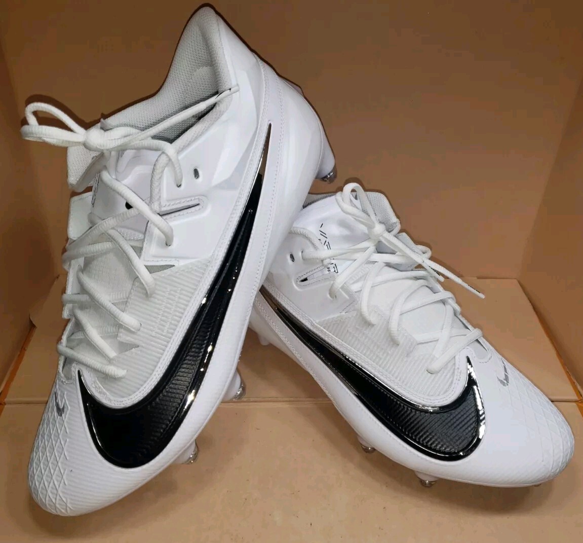 NIKE VAPOR EDGE ELITE 360 2 DETACHABLE CLEATS FOOTBALL WHITE  display picture 2