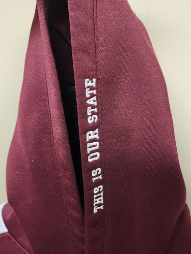 Adidas Adult Small Mississippi State Bulldogs Hooded Sweatshirt - Picture 7 of 11