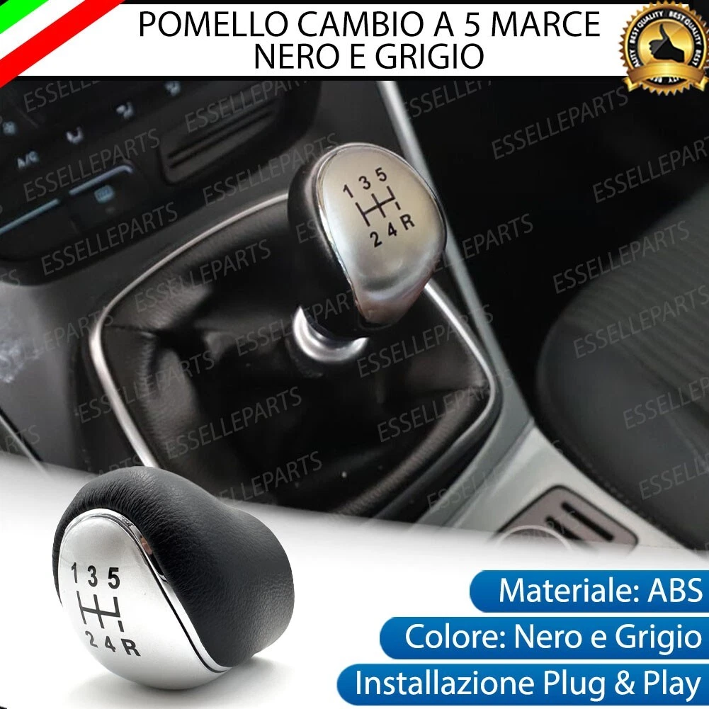 SKINII Rivestimento Interno Porta Auto In ABS Cromato Per Ford Ecosport/Fiesta MK7 - Anello Decorativo Per Chiusura (4 Pezzi, Nero)
