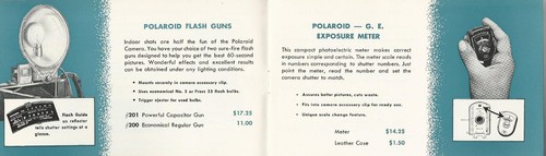 Polaroid Land Camera Vintage 1950's Illustrated Brochure Scarce Photography - Picture 3 of 5