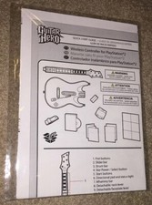 Guitar Hero Quick Start Guide Stickers NEW In Pkg