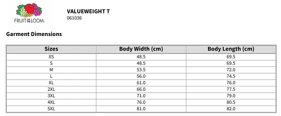 Fruit of the Loom Camiseta Básica Para Hombre - Imagen 2 de 4