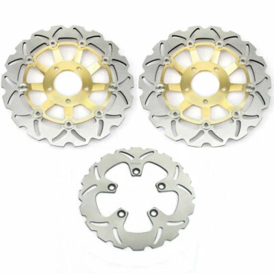 BIKINGBOY SV650S 99-02Dischi Freno Posteriori Anteriori per SUZUKI BANDIT GSF 600 S 95-04