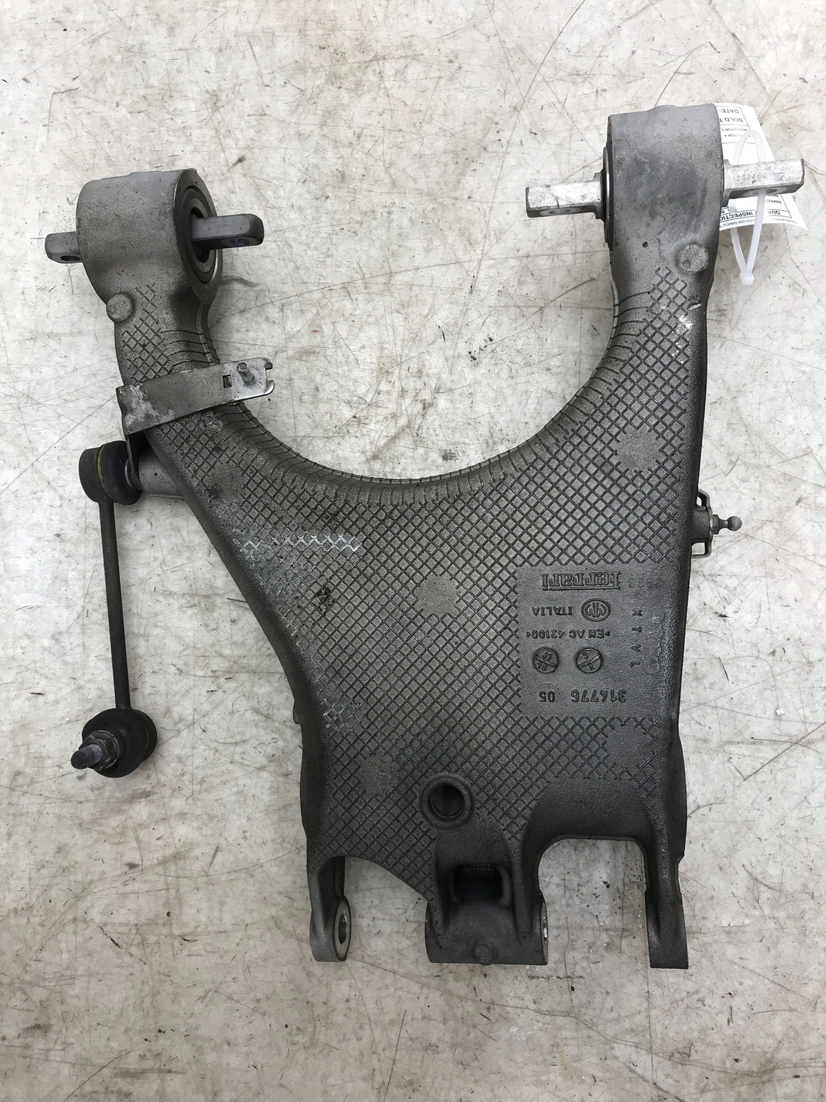 2017-2020 FERRARI GTC4LUSSO LEFT REAR LOWER CONTROL ARM 329244 314776 OEM