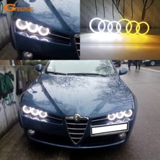For Alfa Romeo 159 Brera Spider A/W Switchback Turn Signal Led Angel Eyes Light