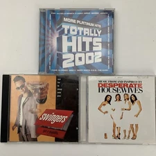 Swingers / Desperate Housewives Soundtrack / Totally Hits 2002 (3 CD Lot)