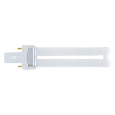GE 97556 F7BX/835/ECO 7W Twin-Tube Compact Fluorescent Light Bulb 3500K 3 Pack