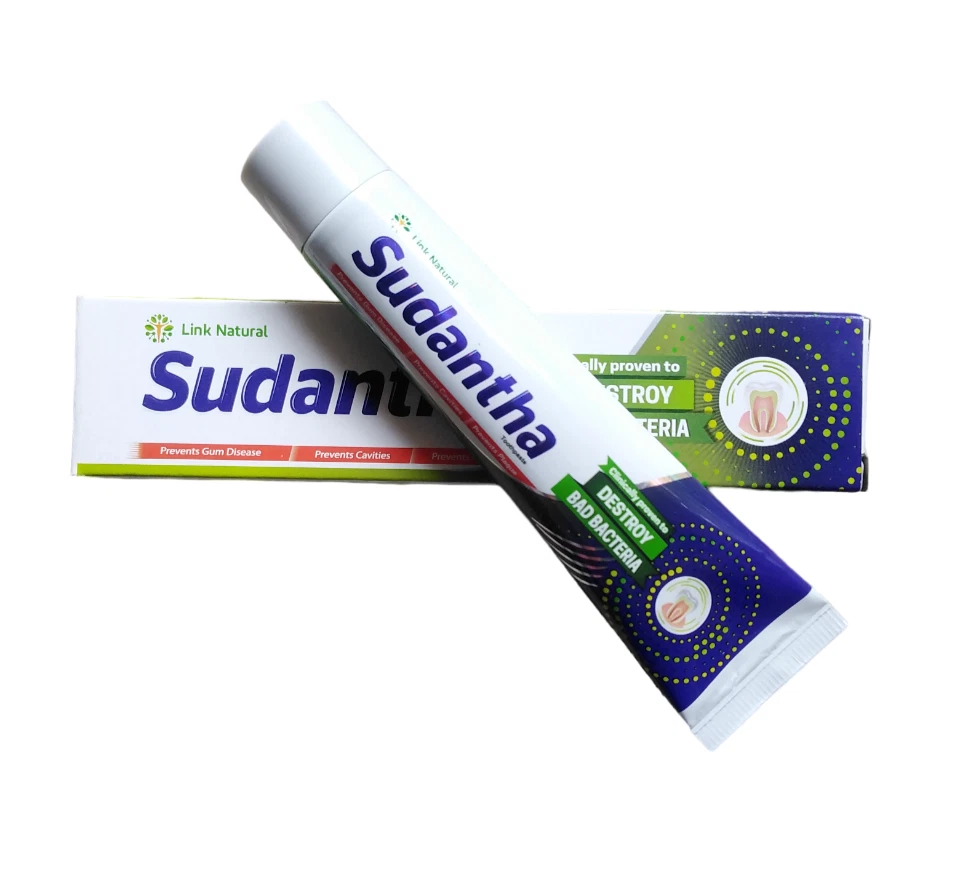 Pasta de dientes herbal Sudantha Ceilán homeopática para una protección oral total Foto 3 de 4