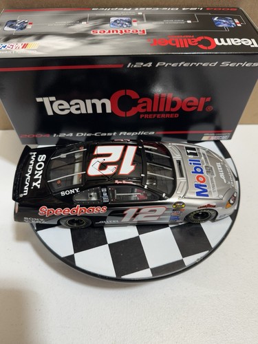 Ryan Newman #12 Mobil 30th Anniversary Team Caliber 1/24 Diecast - Picture 6 of 10