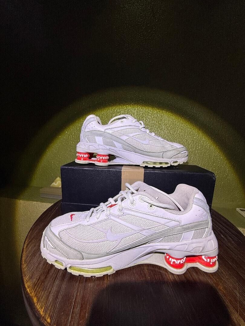 Nike Shox Ride 2 SP Supreme White Size 9 | eBay Nike Shox Ride 2 SP Supreme White Size 9 | eBay