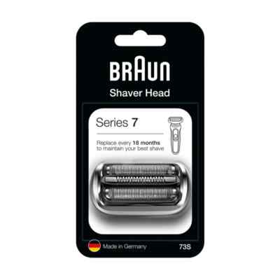 Original Braun Series 7 73S Elektrischer Scherkopf Ersatz - Silber - COM73S UK