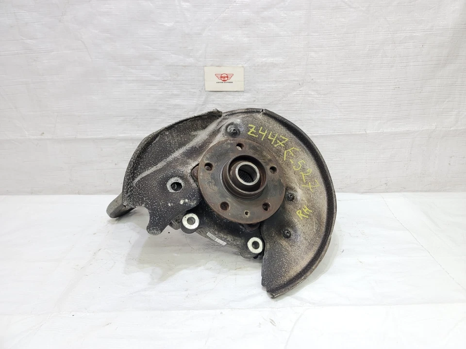 Audi S5 2009-2017 eje trasero derecho nudillo rueda buje AWD OEM 8K0-505-432-AR Foto 2 de 4