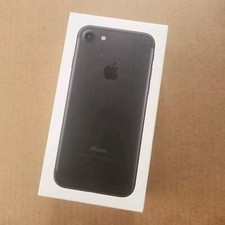 Empty iPhone 7 Box - Original Apple Packaging, Black Model BOX ONLY