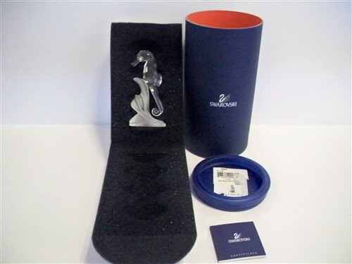SWAROVSKI SEA HORSE 168683 NIB COA | eBay