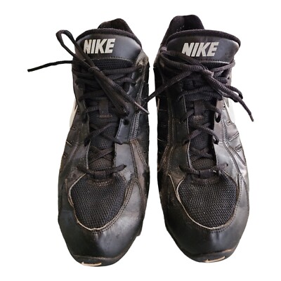 Nike Landshark Football Cleats Mens Size 11.5 Black 313401-011 | eBay