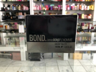 JAMES BOND L'HOMME EDT 100 ML  CLASSIC BY AB.R.BARLACH RARE (COMP.SEALED)
