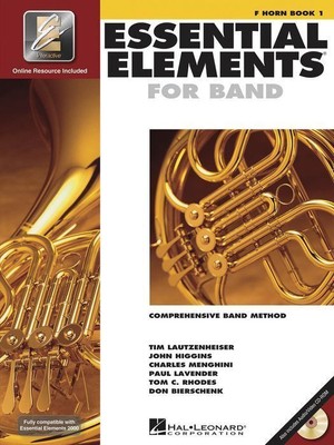 Essential Elements for Band (F Horn) Book 1 with EEi, Softcover Book, 862576