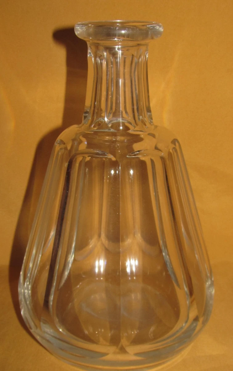 CARAFE A WHISKY CRISTAL BACCARAT modèle ROTARY? TAMPON BOUCHON & FOND CARAFE D Transparent