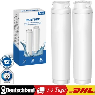 MARKENLOS 2X für Bosch Siemens Wasserfilter UltraClarity Side by Side Kühlschrank 740560