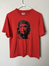 Vintage Che Guevara Men's M Red 80s 90s Shirt