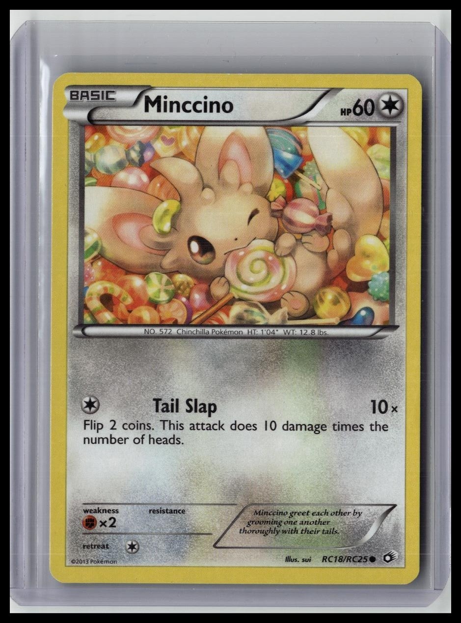 Minccino - Legendary Treasures: Radiant Collection RC18/RC25 Common Pokemon TCG