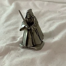 Star Wars Rawcliffe Pewter Obi Wan Kenobi Figurine Miniature 1994 RF961