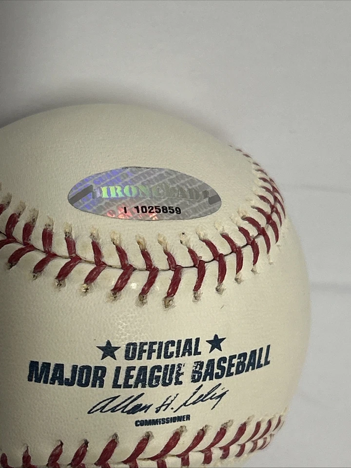 Tony Gwynn Autographed ROML Baseball Hall Of Fame Logo MLB & Ironclad Holograms - Image 3 of 4
