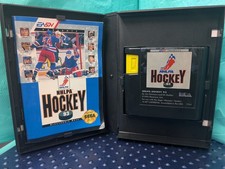 Sega Genesis NHLPA Hockey 93 Game ~ CIB Complete w/ Cartridge,  Case, & Manual