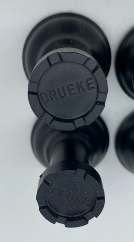 VTG Drueke No 36 Weighted Simulated Wood Chess Set in Slide-top Box 3.5” King - Picture 11 of 15