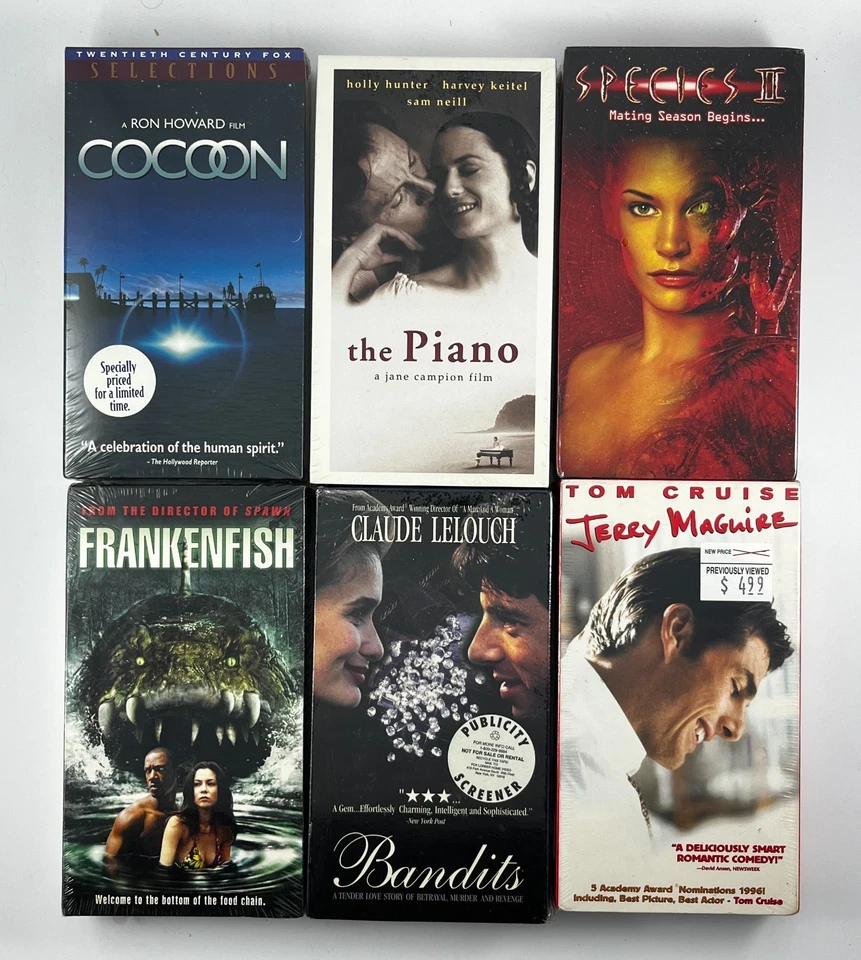 Sealed VHS Lot 14 Ed Gein Bad Boys II Butch Cassidy French Connection Cocoon - Image 3 of 3