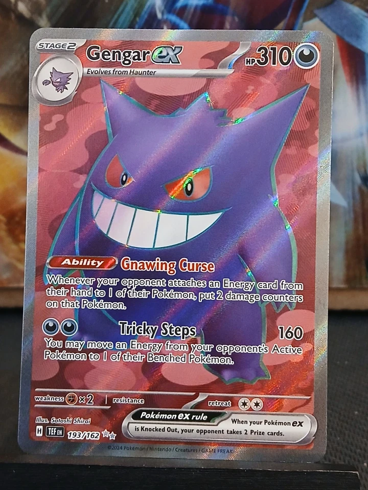 Gengar ex 193/162 SV05: Temporal Forces Pokemon Card - Image 2 of 3