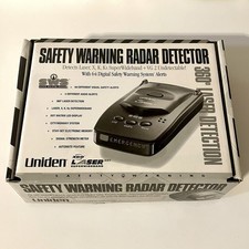 Uniden LRD 6699SWS Laser Radar Detector 360 Degree Safety Warning - New Open Box