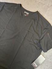 Grey's Anatomy Scrub Top Womens 3XL Spandex Stretch V Neck Pockets Medical