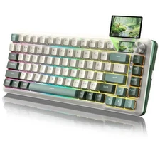 Redragon K708WLG-RGB-PRO TKL Mechanical Keyboard w/ Peach V3 Switches