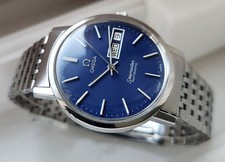 OMEGA SEAMASTER AUTOMATIC CAL1022 DAY&DATE BLUE DIAL MEN'S WATCH 5