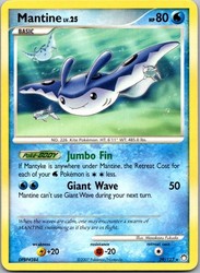 Mantine 29/123 Mysterious Treasures Rare