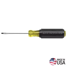 1/16 In. Keystone-Tip Mini Flat Head Screwdriver with 2 In. round Shank-Cushion