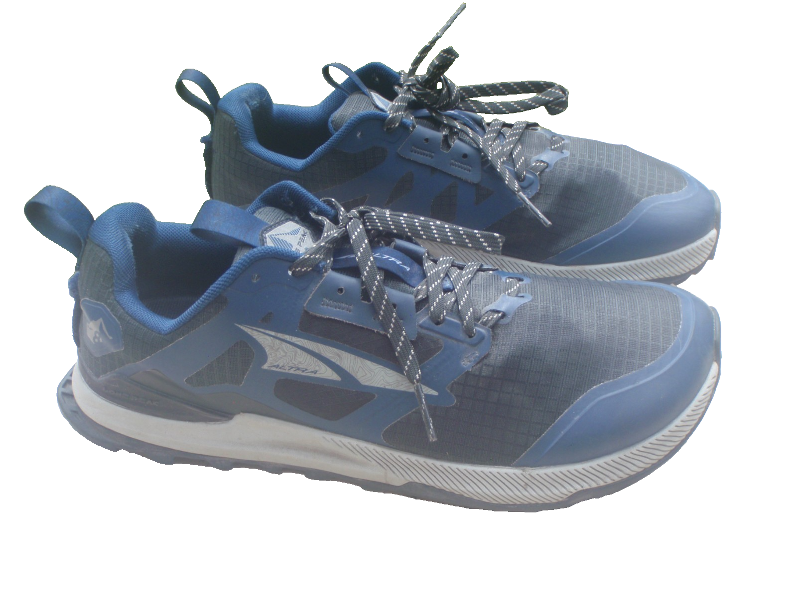 Altra LONE PEAK 8 uomo taglia 9 5 EU 43 BLU NAVY GRIGIO ALOA85NC401