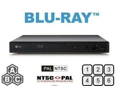 LG BP-175 Zone A B C Region 1 2 3 4 5 6 0 Blu Ray DVD Player