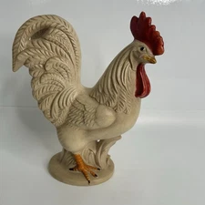 VINTAGE ROYAL HAEGER USA #612 12" ROOSTER CERAMIC POTTERY